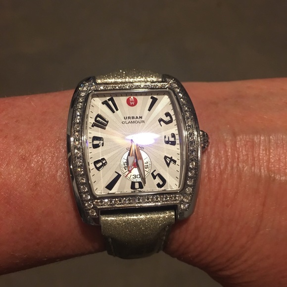 Michele Urban Glamour diamond watch. - Picture 8 of 8